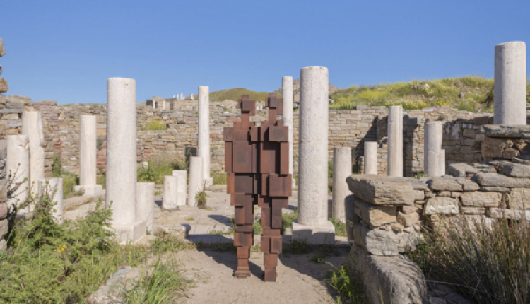 Famous British Sculptor Puts 'Inhabitants' Back On The Sacred Island Of Delos