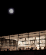 August Full Moon At The Acropolis Museum