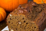 Pumpkin Greek Yogurt Banana Bread