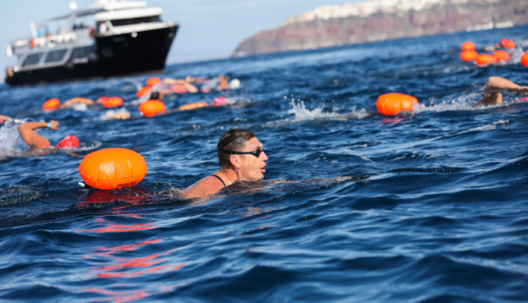 Elite Athletes In Santorini Experience 2019