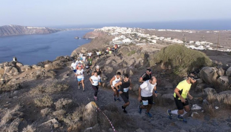 October The Month Of Swimming, Of Running, Of Santorini!