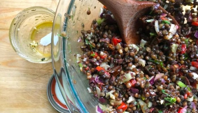 Greek Lentil Salad