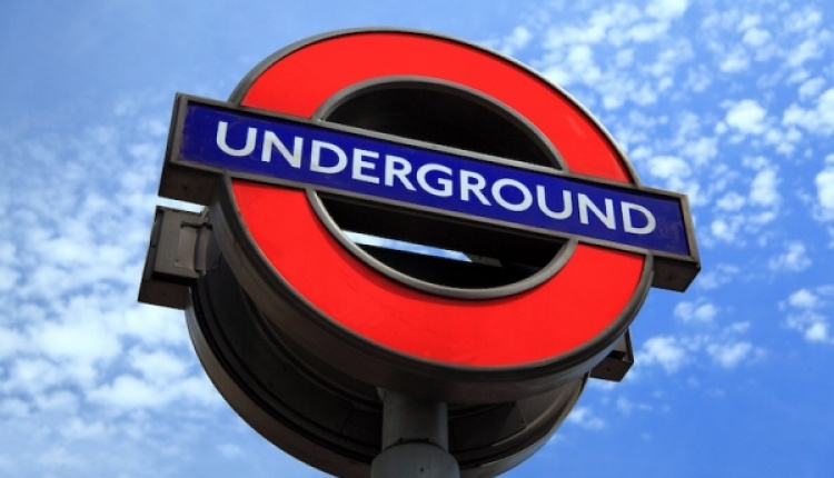 London Tube Sign Shares Kazantzakis' Message