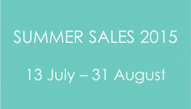 Summer Sales In Athens: 13 July - 31 August