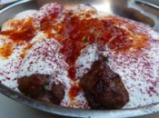 Beef Kebabs In Yogurt Sauce - Kebabs Yiaourtlou