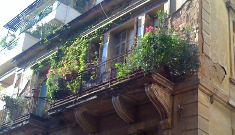 Balcony Life In Athens