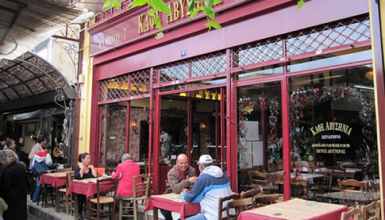 Café Abyssinia in Monastiraki