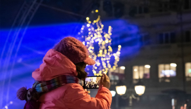 Ready, Steady, Lights: The Illumination Of The Christmas Tree At Syntagma Square