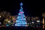 One, Two, Three...Light Up The Christmas Tree!