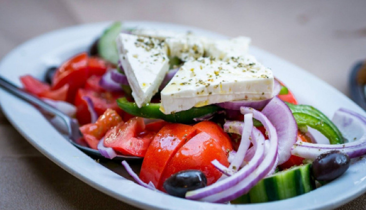 Traditional Greek Salad - Choriatiki