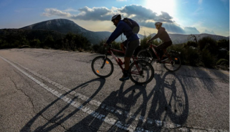 Mountain Biking on Mount Parnitha