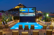 Pool Your Cinema At The Hotel Grande Bretagne