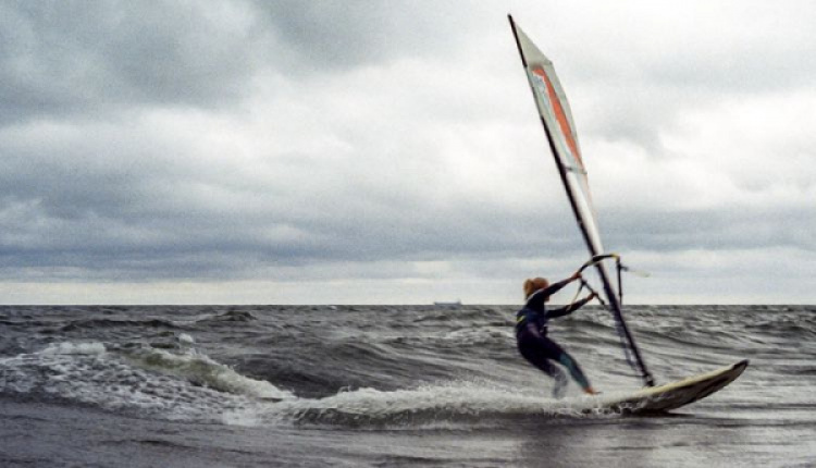 Greek Octogenarian Windsurfs From Kefalonia To The Peloponnese