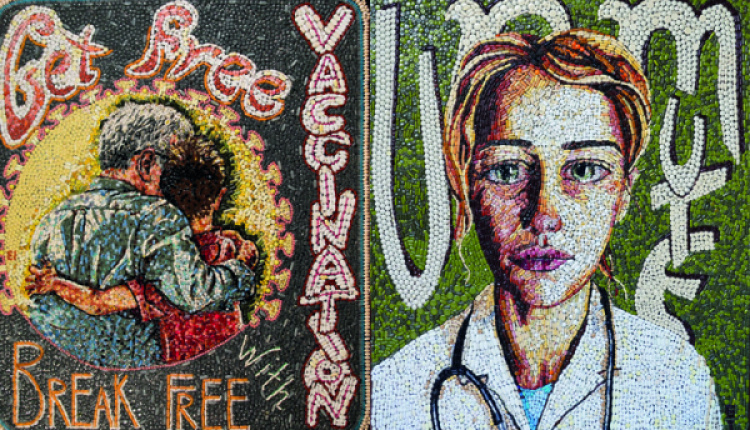 Greek Doctor Creates Stunning Mosaics With Expired Pills