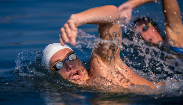 Spyros Gianniotis & The European Swimming Elite At The Authentic Swimming Marathon