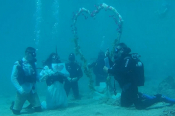 Underwater Wedding Ceremony Held In Alonnisos For The First Time